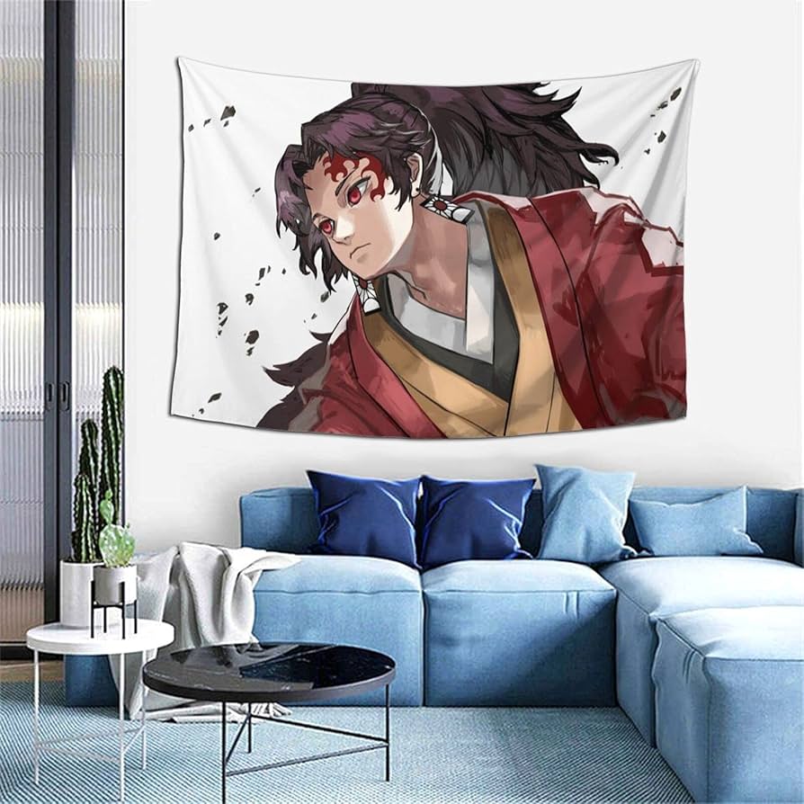 Amazon.co.jp: 鬼滅の刃 繼国 縁壱 タペストリー 壁掛け 部屋 壁